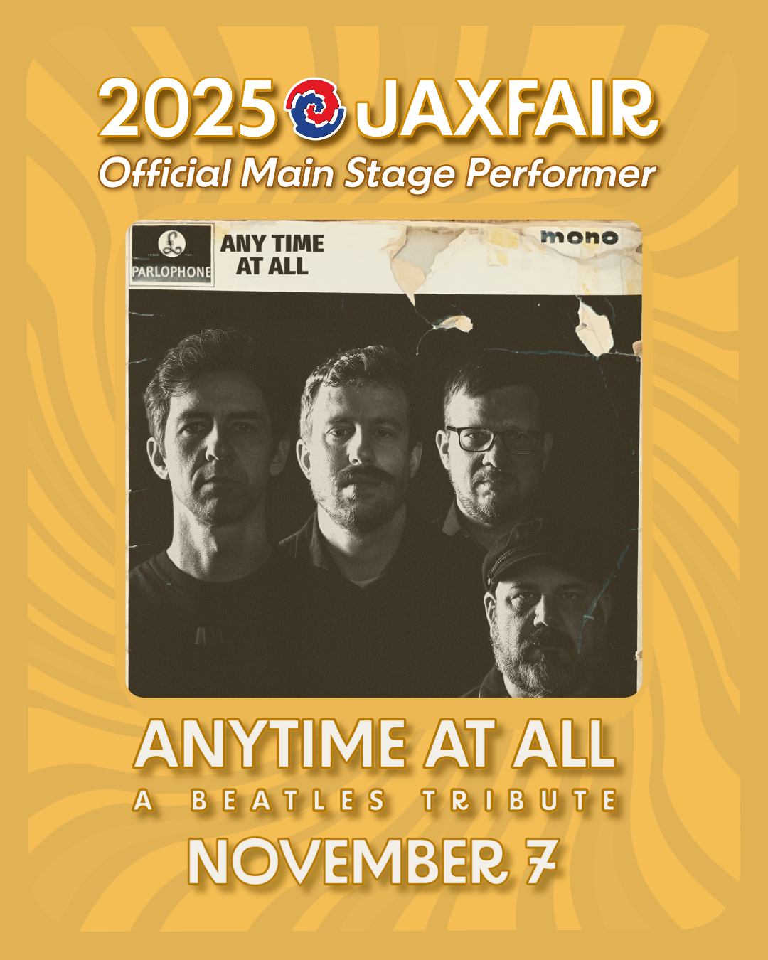 ANYTIME AT ALL “A BEATLES TRIBUTE”