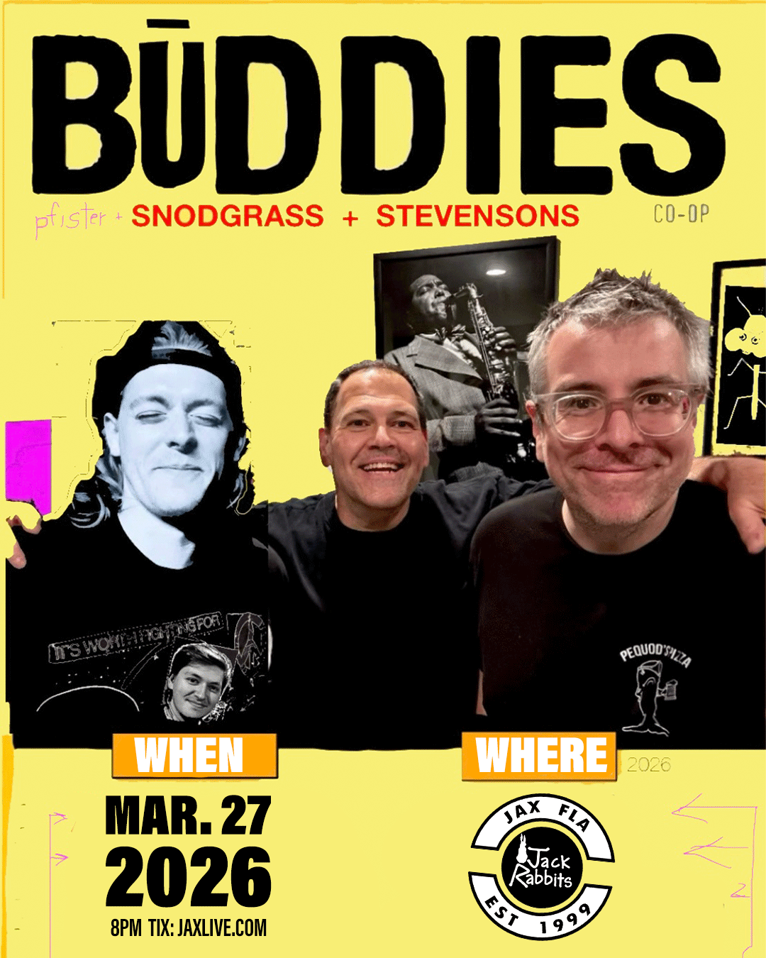 BUDDIES (Snodgrass, Stevenson, pFister)